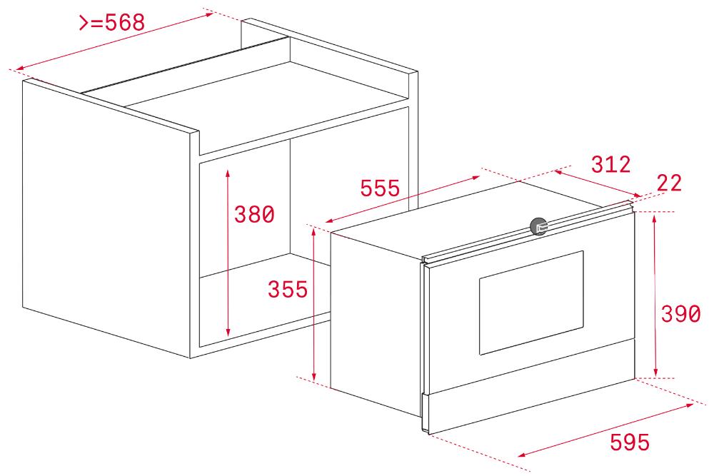 Gorenje bm235cli схема встраивания