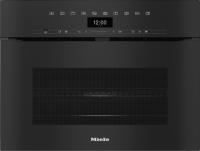 Компактный духовой шкаф с СВЧ Miele H7440BMX OBSW