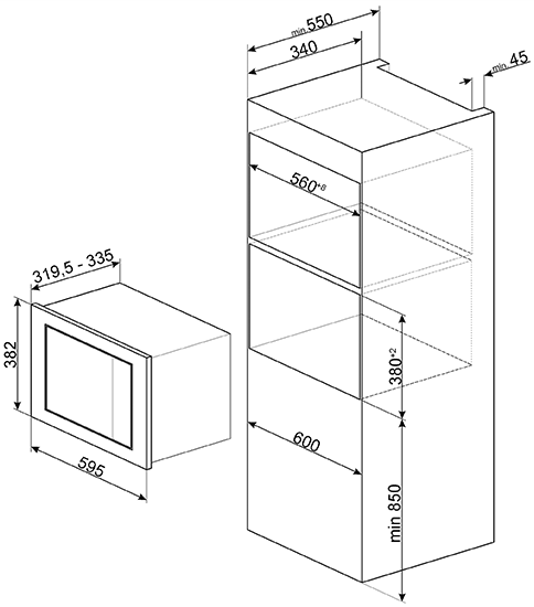 Haier hmx btg259x схема встраивания