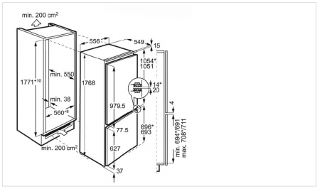 Холодильник Kuppersbusch FKG 8500.0 i