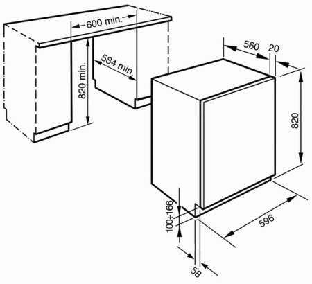 Стирально-сушильная машина Smeg LSTA126-1
