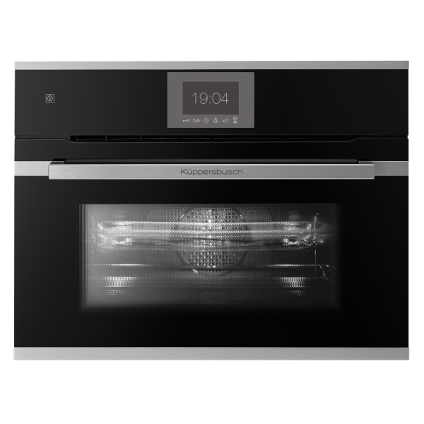 Компактный духовой шкаф с микроволнами  Kuppersbusch CBM 6550.0 S1 Stainless Steel Компактный духовой шкаф с микроволнами  Kuppersbusch CBM 6550.0 S1 Stainless Steel