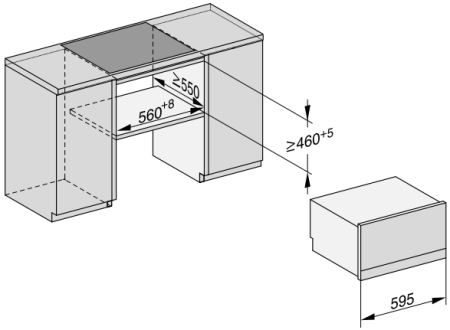 Пароварка с СВЧ Miele DGM7840 EDST/CLST