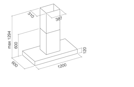 Вытяжка Falmec Line PRO