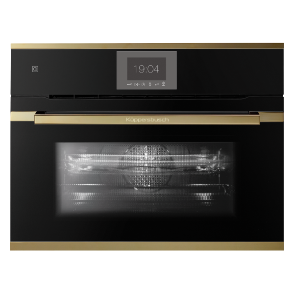 Компактный духовой шкаф с микроволнами Kuppersbusch CBM 6550.0 S4 Gold Компактный духовой шкаф с микроволнами Kuppersbusch CBM 6550.0 S4 Gold