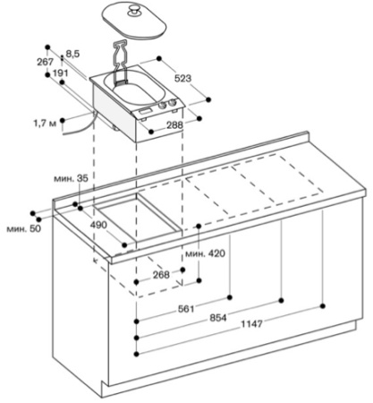 Фритюрница Gaggenau VF 230-114