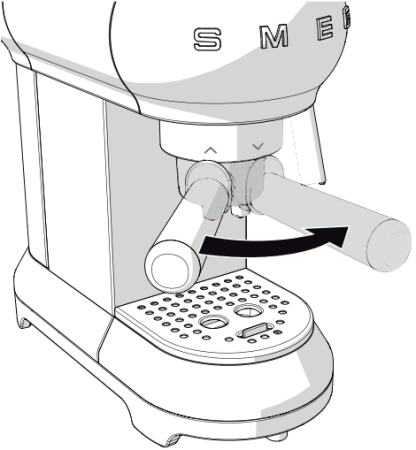 Кофемашина Smeg ECF01PKEU