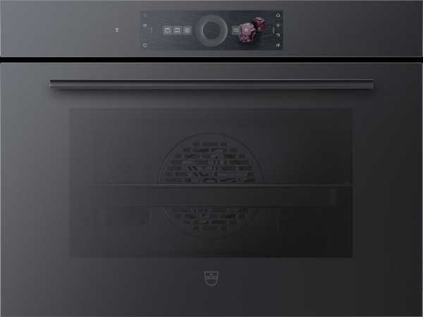 Духовой шкаф V-ZUG Combair V4000 45 C4T-21049 (черное стекло) Духовой шкаф V-ZUG Combair V4000 45 C4T-21049 (черное стекло)