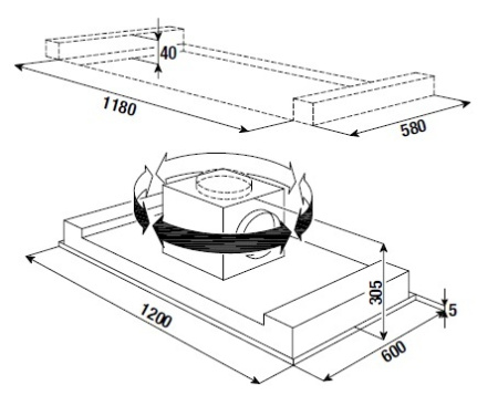 Вытяжка Kuppersbusch EDL 12750.0 WGE
