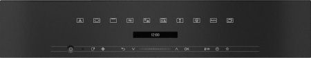Компактный духовой шкаф с СВЧ Miele H7240BM EDST/CLST