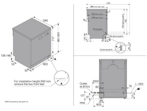 Посудомоечная машина Asko DFS344ID.W Посудомоечная машина Asko DFS344ID.W