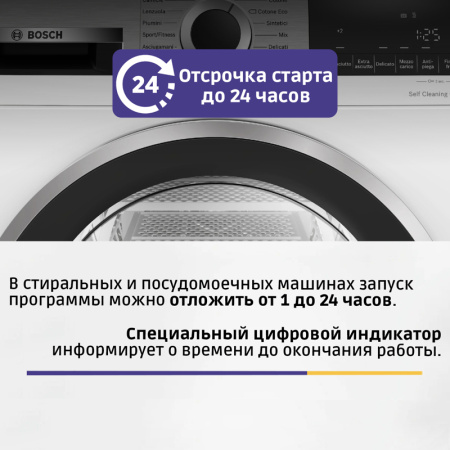 Стиральная машина с фронтальной загрузкой BOSCH WGA24400ME