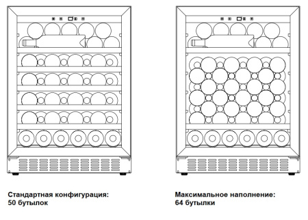 Винный шкаф Dometic C50G Wooden Beech