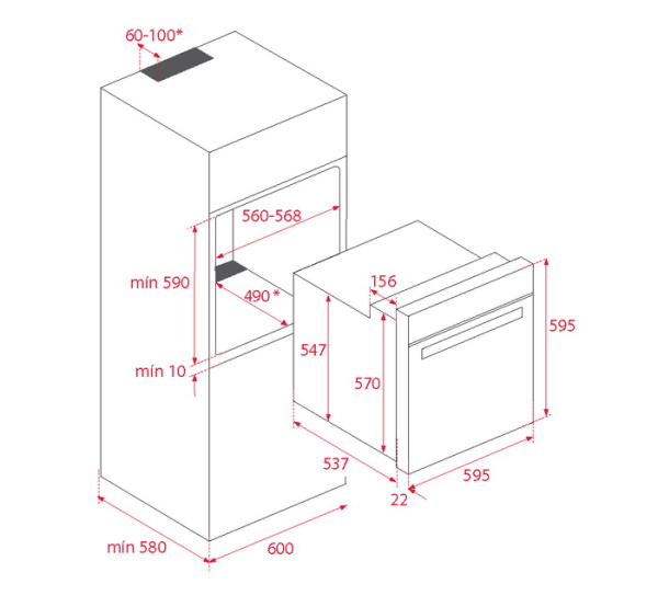 Духовой шкаф Kuppersberg FH 611 W