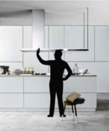 Вытяжка FALMEC DESIGN LUMEN ISOLA STEEL 175 SX Вытяжка FALMEC DESIGN LUMEN ISOLA STEEL 175 SX