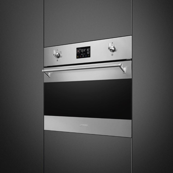 Духовой шкаф с паром Smeg SO4302S3X Духовой шкаф с паром Smeg SO4302S3X