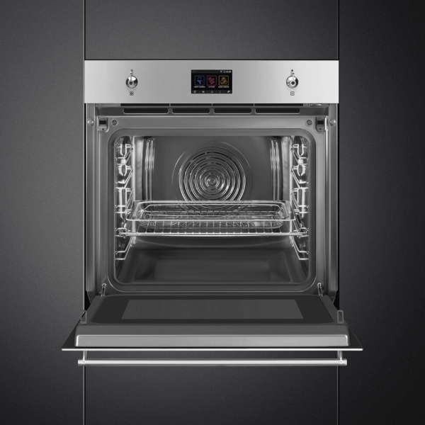 Духовой шкаф с паром Smeg SO6303APX Духовой шкаф с паром Smeg SO6303APX