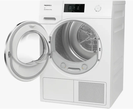 Сушильная машина Miele TCR790WP Chrome Edition, белый лотос