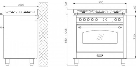 Варочный центр Lofra RNMD96MFTE