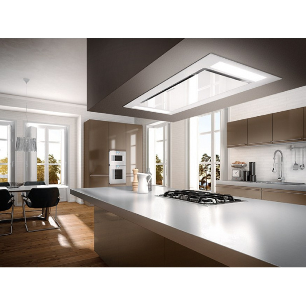 Встраиваемая вытяжка Faber HEAVEN GLASS 2.0 WH A90