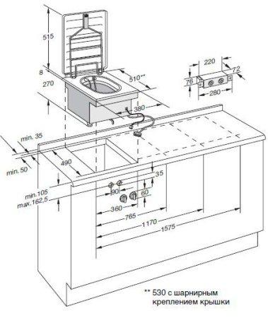 Фритюрница Gaggenau VF 411-110