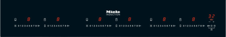 Индукционная панель Miele KM6367 FL.BDG. Индукционная панель Miele KM6367 FL.BDG.