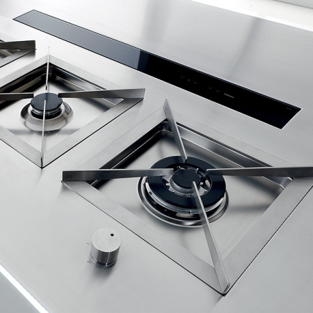 Вытяжка Falmec Down Draft 120 vetro ECP black