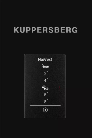 Морозильная камера Kuppersberg NFS 186 BK Морозильная камера Kuppersberg NFS 186 BK