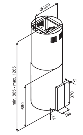 Вытяжка Kuppersberg MOTUBA X