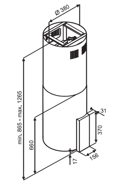 Вытяжка Kuppersberg MOTUBA X