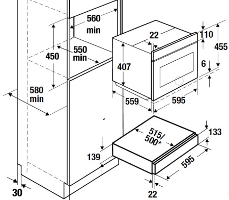 Подогреватель посуды Kuppersbusch CSW 6800.0 W7 Copper