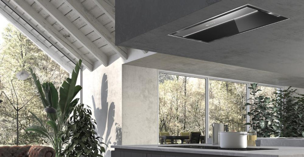 Встраиваемая вытяжка Faber ONYX-C BK GLASS/X A90