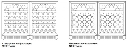 Винный шкаф Dometic C50G Double Wooden Beech