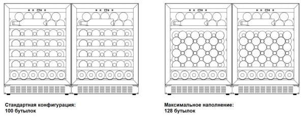 Винный шкаф Dometic C50G Double Wooden Beech