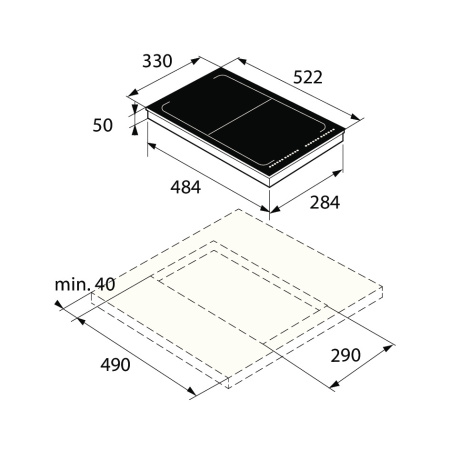 Варочная панель Asko HI1355G Варочная панель Asko HI1355G