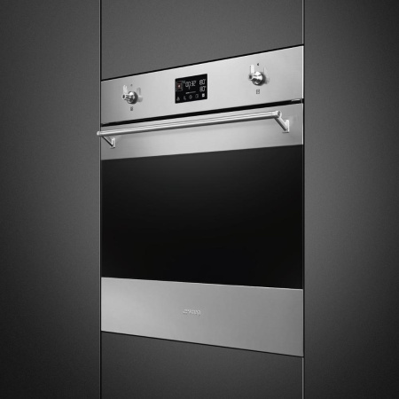 Духовой шкаф с паром Smeg SO6302S3PX