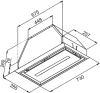 Встраиваемая вытяжка Kuppersberg INBOX 73 W
