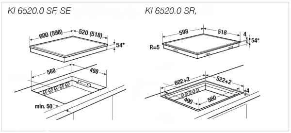 Индукционная варочная панель Kuppersbusch KI 6520.0 SE