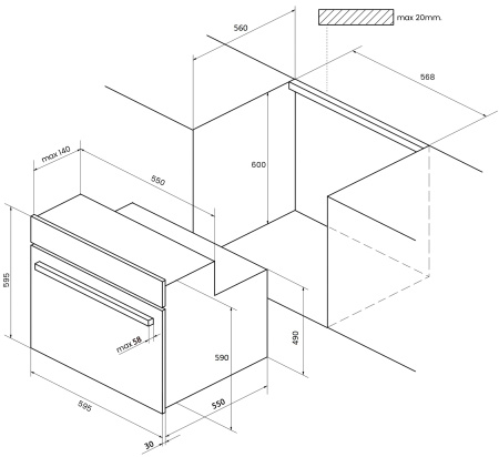 Духовой шкаф Kuppersberg RC 699 W Silver