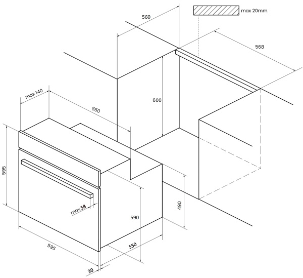 Духовой шкаф Kuppersberg RC 699 W Silver