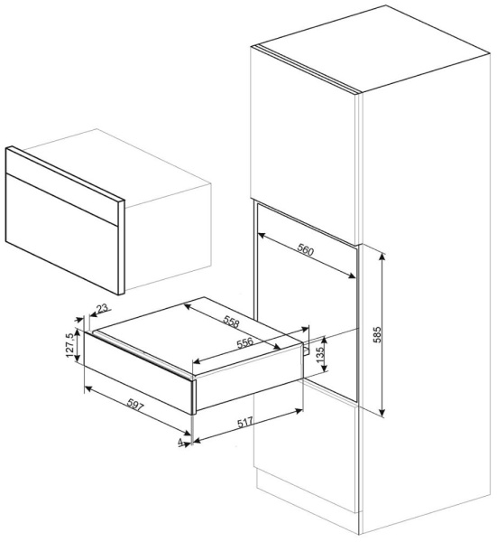 Подогреватель Smeg CPR915X