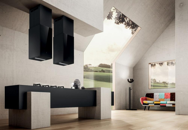 Вытяжка ELICA HAIKU ISLAND BL/A/32