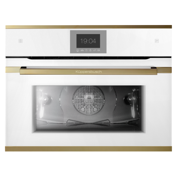 Компактный духовой шкаф с паром Kuppersbusch CBD 6550.0 W4 Gold Компактный духовой шкаф с паром Kuppersbusch CBD 6550.0 W4 Gold
