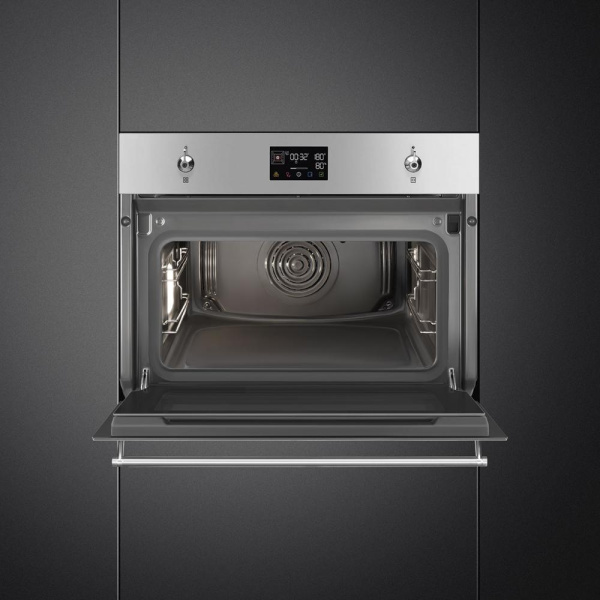 Духовой шкаф с паром Smeg SO4302S3X Духовой шкаф с паром Smeg SO4302S3X