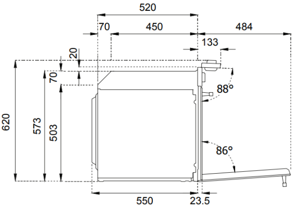 Духовой шкаф с паром Bertazzoni F6011PROVPTN