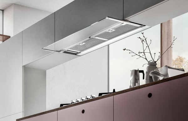 Встраиваемая вытяжка Elica GLASS OUT IX/A/90