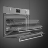 Духовой шкаф с паром Smeg SO4302S3X