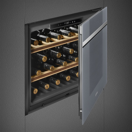 Винный холодильник Smeg CVI121S3 Винный холодильник Smeg CVI121S3