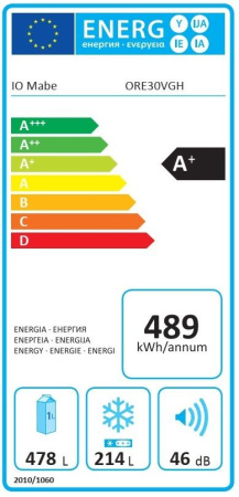 Холодильник IO MABE ORE30VGHC B