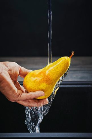 Смеситель Franke Maris Free by Dror с выдвижным шлангом оптика нержавеющей стали